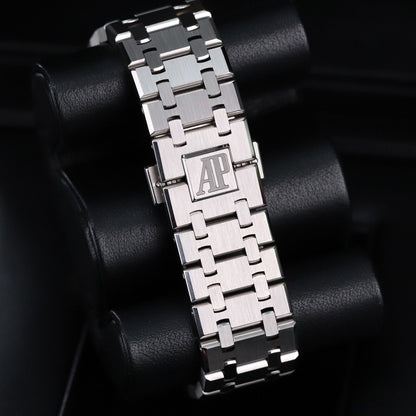 Audemars Piguet Royal Oak 41mm Steel Case Black Dial Steel Bracelet Automatic Date 15400ST.OO.1220ST.01